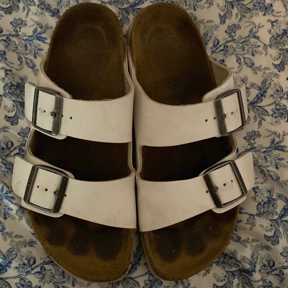 White Birkenstocks